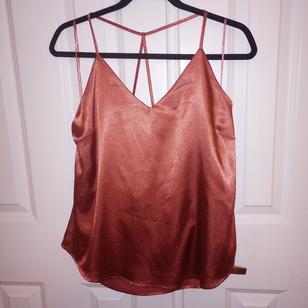 Shimmery mauve camisole | Lg